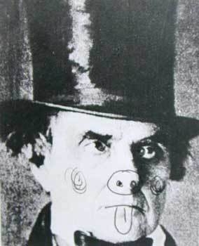 Mike Kelley, Daniel Webster, from the "Reconstructed History" Series,