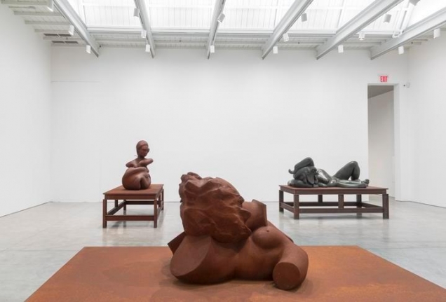 Installation View Schutte Sculptures Chelsea