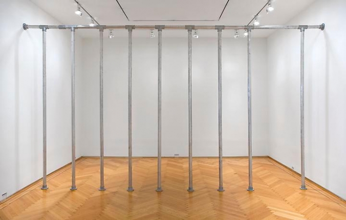 Cady Noland Dead Space, 1989