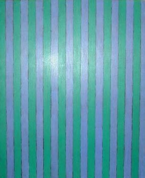 Sherrie Levine Untitled (Thin Stripes #4) 1986