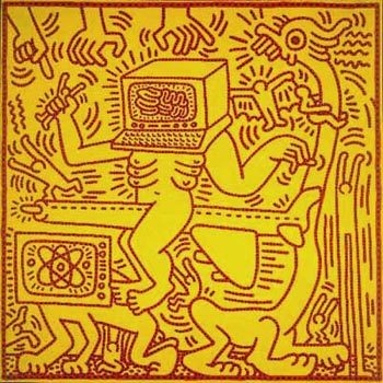 Keith Haring Untitled (May 31, 1984), 1984