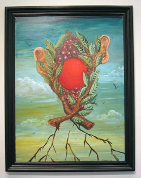George Condo, Fruit Man, 1983