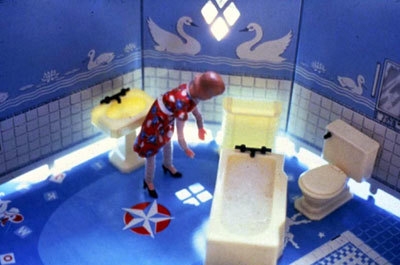 Laurie Simmons New Bathroom/Woman Standing, 1979