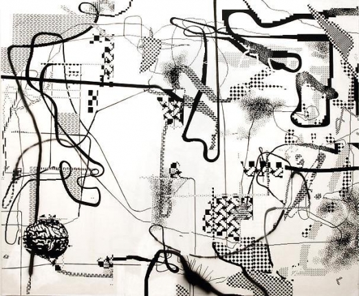 Albert Oehlen, Untitled, 2008