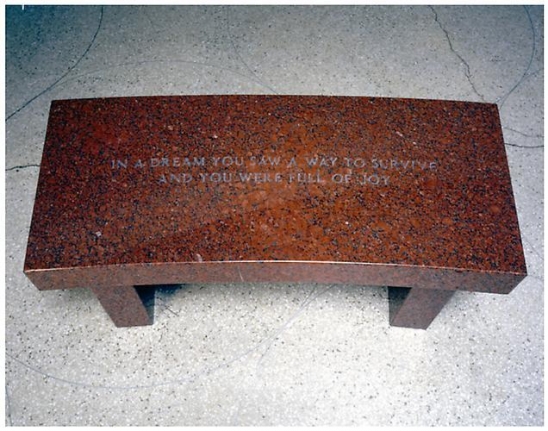 Jenny Holzer, Survival Series: In a dream you saw..., 1989