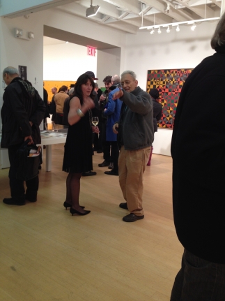 Frank stella gallery opening