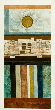 Jack Wolsky oil painting entitled "Series 67 #4".