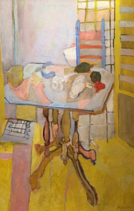 Nancy Kupferman still life oil painting.