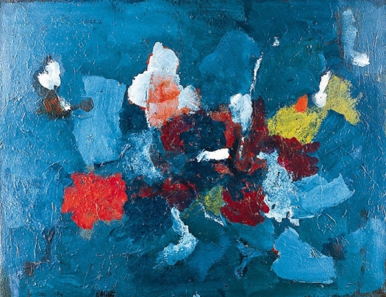 John Von Wicht oil painting entitled "Deep as Night".
