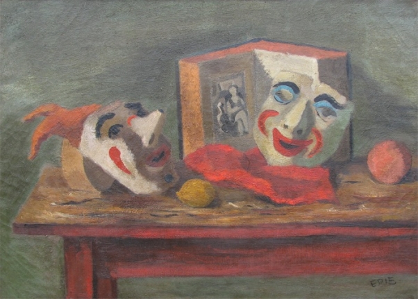 Stuart Edie oil still life painting.