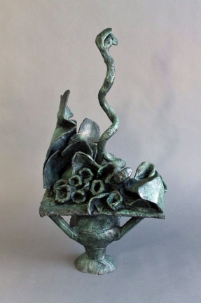 Yulla Lipchitz bronze entitled "Cobra".