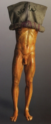 G.R. Iranna MAKE SURE YOU ARE BREATHING 2006 Fiberglass and cloth 72 x 18 x 15 in.