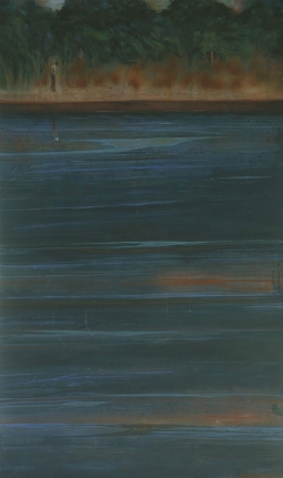 Sujith S.N., Untitled 3, 2018, Watercolor on paper, 71 x 42 in