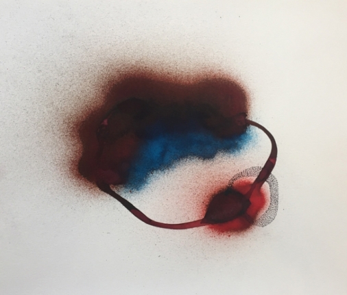Manisha Parekh NY Pages 4 2017 Watercolor and ink on paper 15 x 18 in.