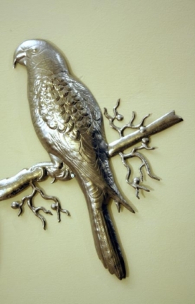 Adeela Suleman UNTITLED 3 (SUICIDE JACKET WITH CROWN) (Ed. of 3) 2010 Steel 75 x 55 in.