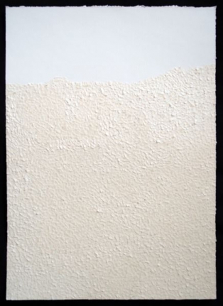 Marcy Chevali Untitled (Tape 3) Tape on paper 14 x 10 in.