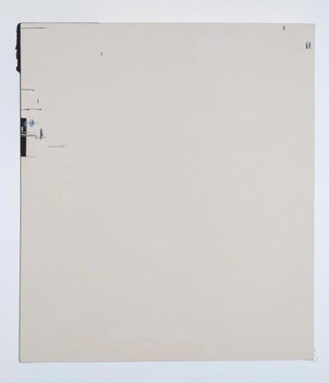 Saad Qureshi UNTITLED 4 2009 Oil and photograph on canvas 45 x 40 x 3.5 in.