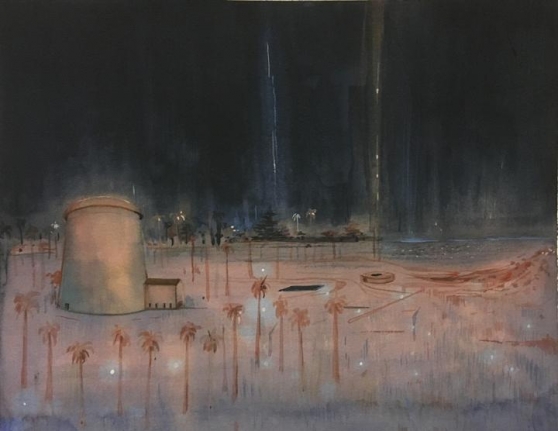 Sujith S.N., Untitled (4), 2016, Watercolor on paper, 10 x 13 in