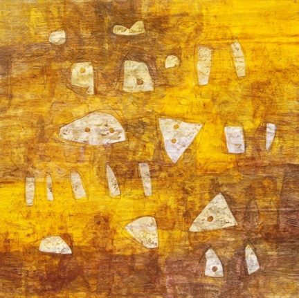 UNTITLED 7 2008 Acrylic on canvas 44 x 44 in.