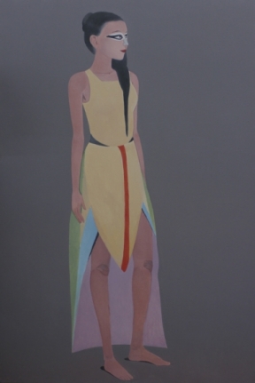 Surendran Nair Pitta 2017 Oil on canvas 53 x 35 in.
