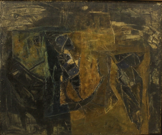 Ram Kumar Untitled, 1961 Oil on canvas 25 x 30 x 1.88 in