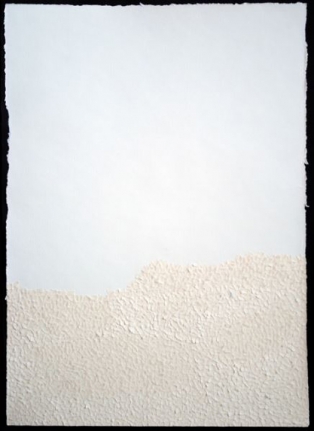 Marcy Chevali Untitled (Tape 1) Tape on paper 14 x 10 in.
