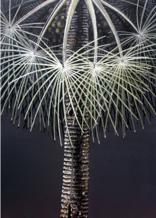 Rajan Krishnan Plant from the Grove by the River 4 2011 Acrylic on canvas 84 x 60 in.