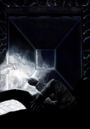 Anandajit Ray UNTITLED (SPEAKER) 2008 Watercolor and gouache on paper 20 x 14 in.