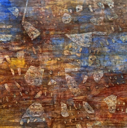 UNTITLED 2 2008 Acrylic on canvas 62 x 62 in.