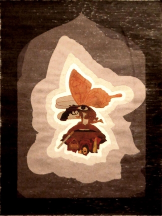 Avishek Sen, Untitled 2, 2010, Water based medium on paper, 55 x 41 in