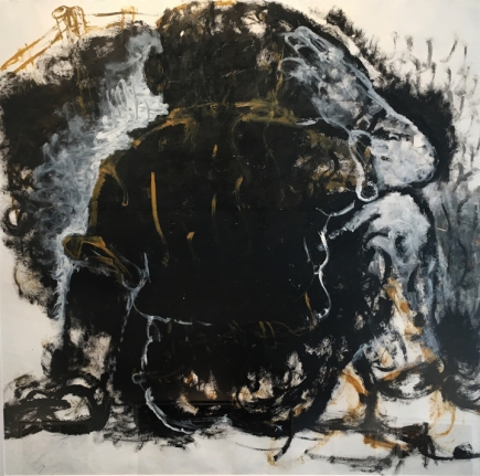 Jagath Weerasinghe Untitled (1), 2016 Acrylic on paper 39.50 x 39 in