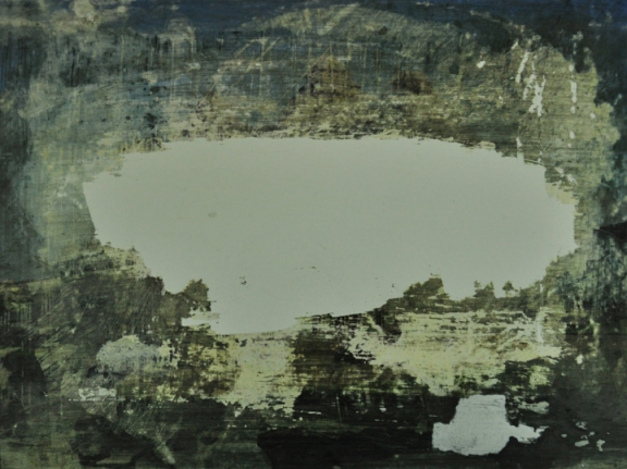 M. Pravat Untitled (4) 2016 Mixed media on paper 8 x 12 in.