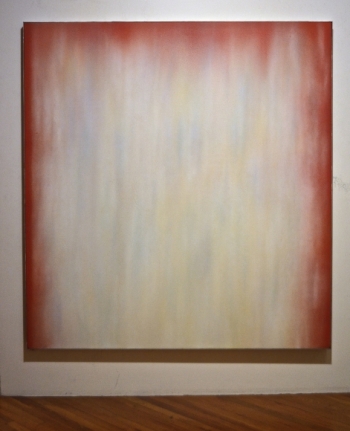 Natvar Bhavsar Vasoo II 1978 Oil on canvas 73 x 69 in.