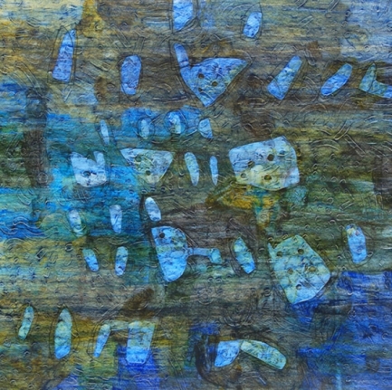 UNTITLED 16 2008 Acrylic on canvas 44 x 44 in.