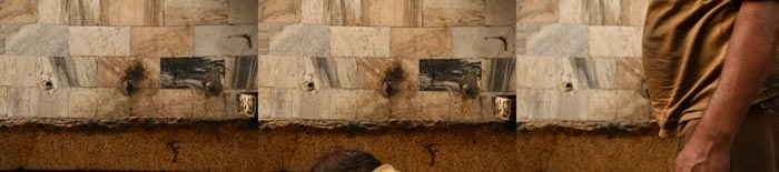 Atul Bhalla PIAU AT NAYABAANS Archival pigment print 24 x 100 in. Edition 2/5
