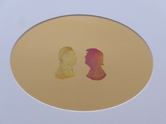 Rose Petal Portraits: Silhouettes 29-30 – Putin and Trump