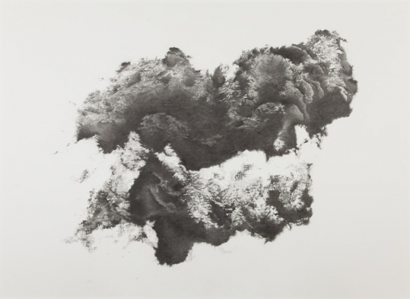 Saad Qureshi SMOULDER 2013 Pencil and charcoal on paper 58 x 76.5 in.