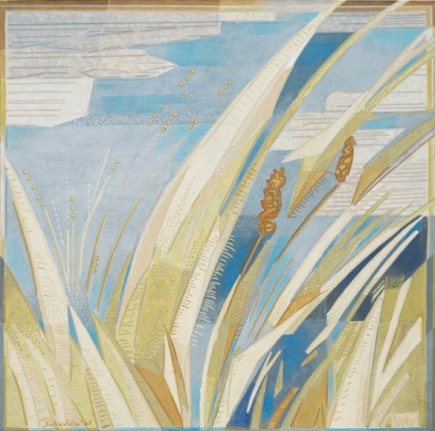 A HARVEST OF PLENTY 2005 Oil paint on canvas 50 x 50 in. NFS