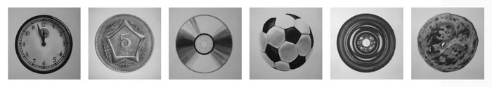 Ayaz Jokhio GOL MOL (set of 6 works) 2008 Charcoal and dust on paper 19 x 19 in. each