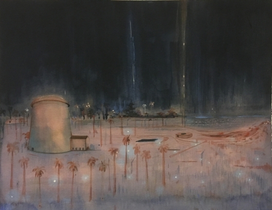 Sujith SN Untitled 4 2016 Watercolor on paper 10 x 13 in