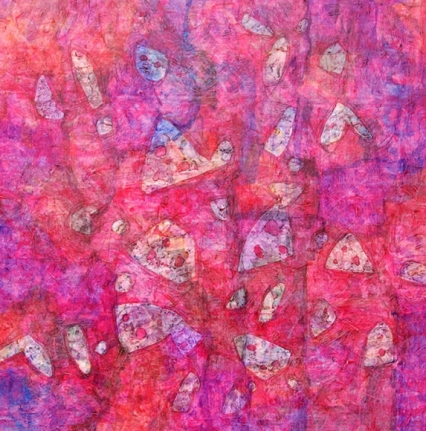 UNTITLED 4 2008 Acrylic on canvas 50 x 50 in.