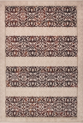 Anila Quayyum Agha Antique Lace Series - 1 2016 Mixed media on paper (Laser-cut patterns on paper with mylar, embroidery andbeads) 30 x 22 in.