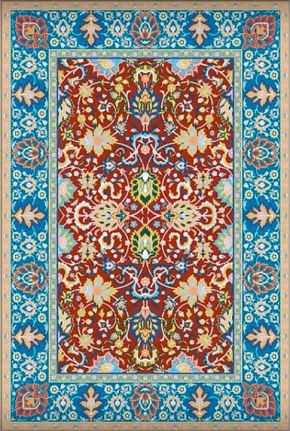 Saks Afridi Gravity Rug (Lenticular) 2016 Lenticular print 52 x 36 in