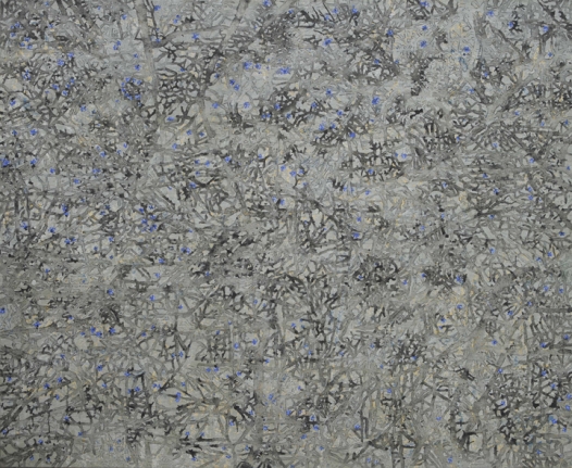G. R. Iranna Ephemeral is Eternal, 2017 Acrylic on tarpaulin 54 x 66 in