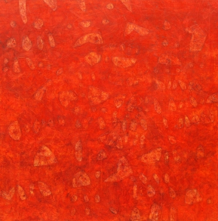 UNTITLED 3 2008 Acrylic on canvas 62 x 62 in.