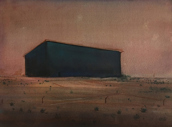 Sujith S.N. Untitled 8, 2018 Watercolor on paper 10.50 x 14.50 in