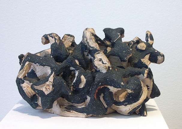 Untitled, c. 1949-50, painted terra cotta, 4 1/4 x 8 x 5 in. CR 1053