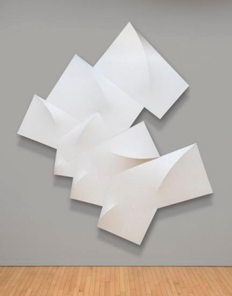 Aeolos, 1989, acrylic on canvas, 120 x 108 x 6 in.