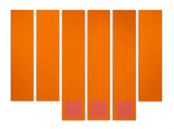 Avery, 1968, acrylic on canvas, 90 x 123 in.