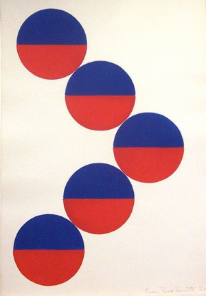 Untitled, 1968, acrylic and graphite on paper, 15 1/16 x 11 1/16 in.